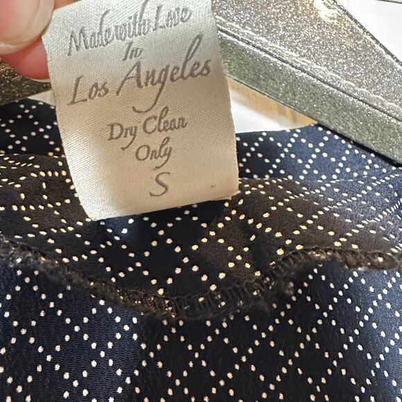 Bread & Butterflies Black Diamond Print Retro Dress - Picture 6 of 7